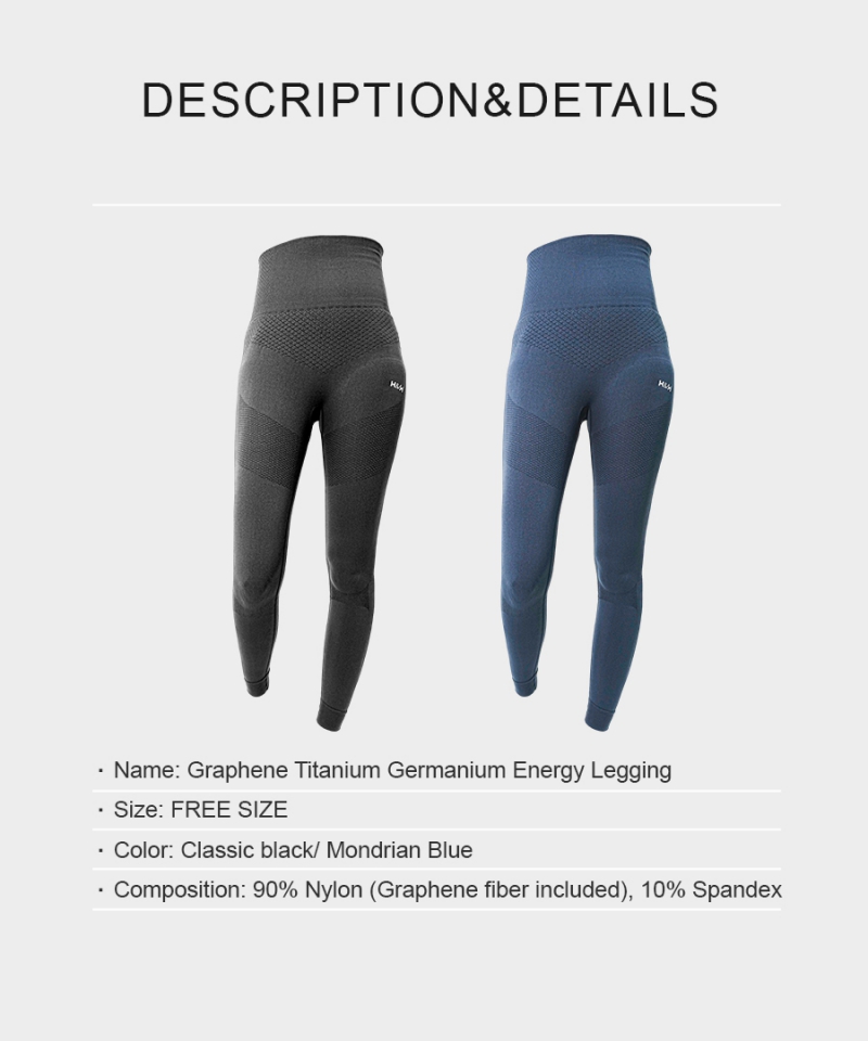Nam Liong H&H|Graphene|Tight|Legging|High Waist|Tummy Contro|Full Length
