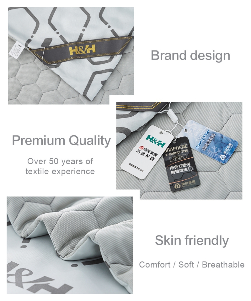Nam Liong H&H|Graphene|Cooling|Quilt|Far Infrared|Nano