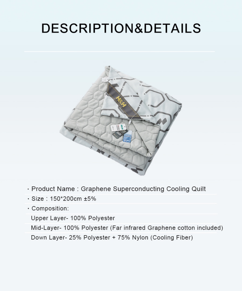 Nam Liong H&H|Graphene|Cooling|Quilt|Far Infrared|Nano