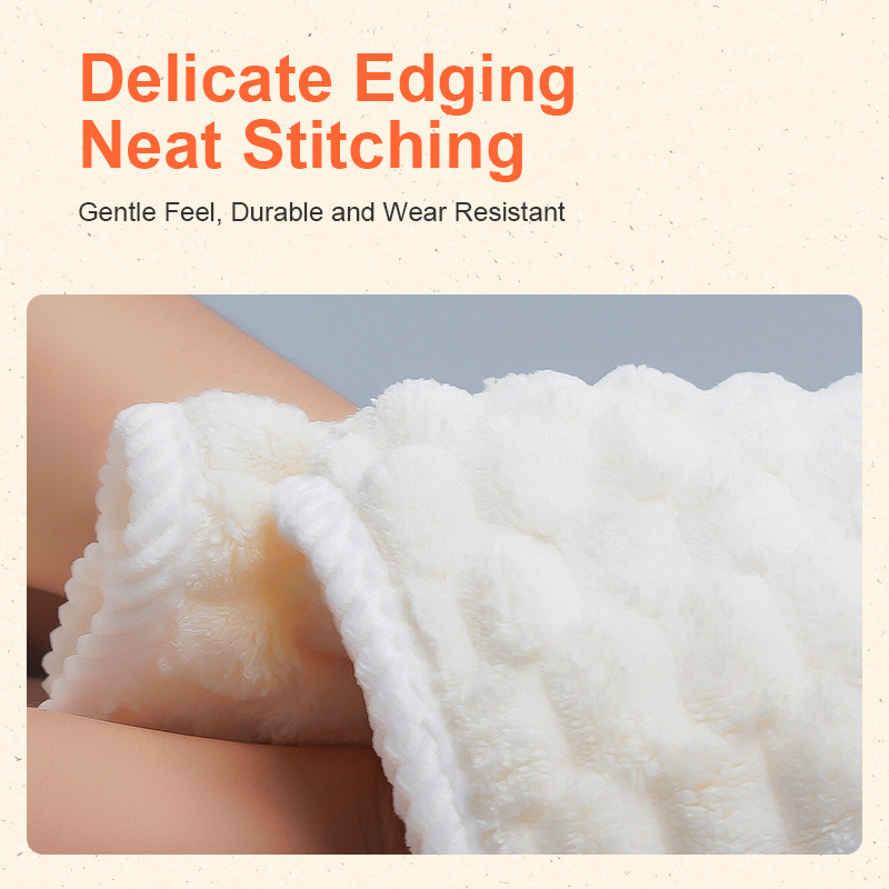 Nam Liong H&H|Microfiber Plush|TowelDelicate Edging|Neat Stitch|Durable|Wear Resistant