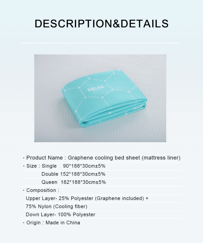 Nam Liong H&H|Graphene|Cooling|Bed sheet