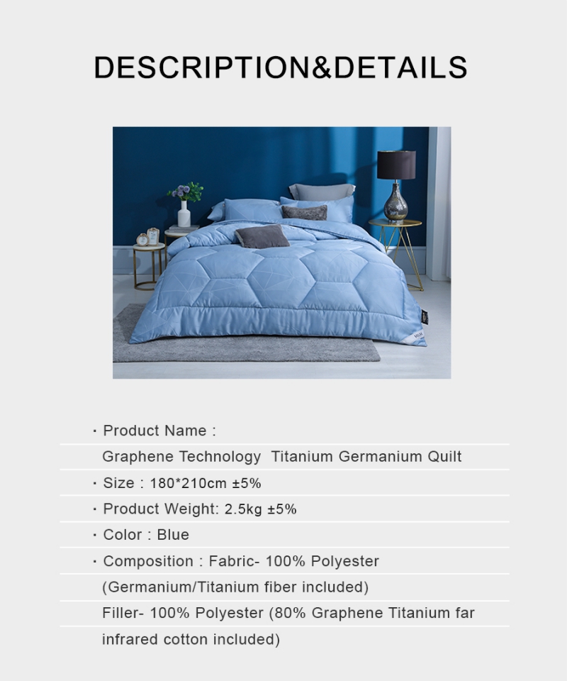 Nam Liong H&H|Graphene|Titanium|Germanium|Quilt|Far Infrared|Quilt