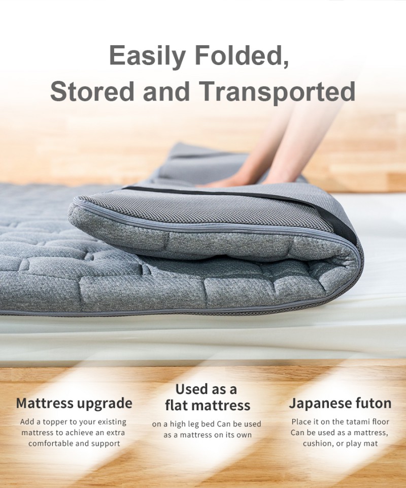 Nam Liong H&H|Graphene|Mattress Topper|Easiily Folded