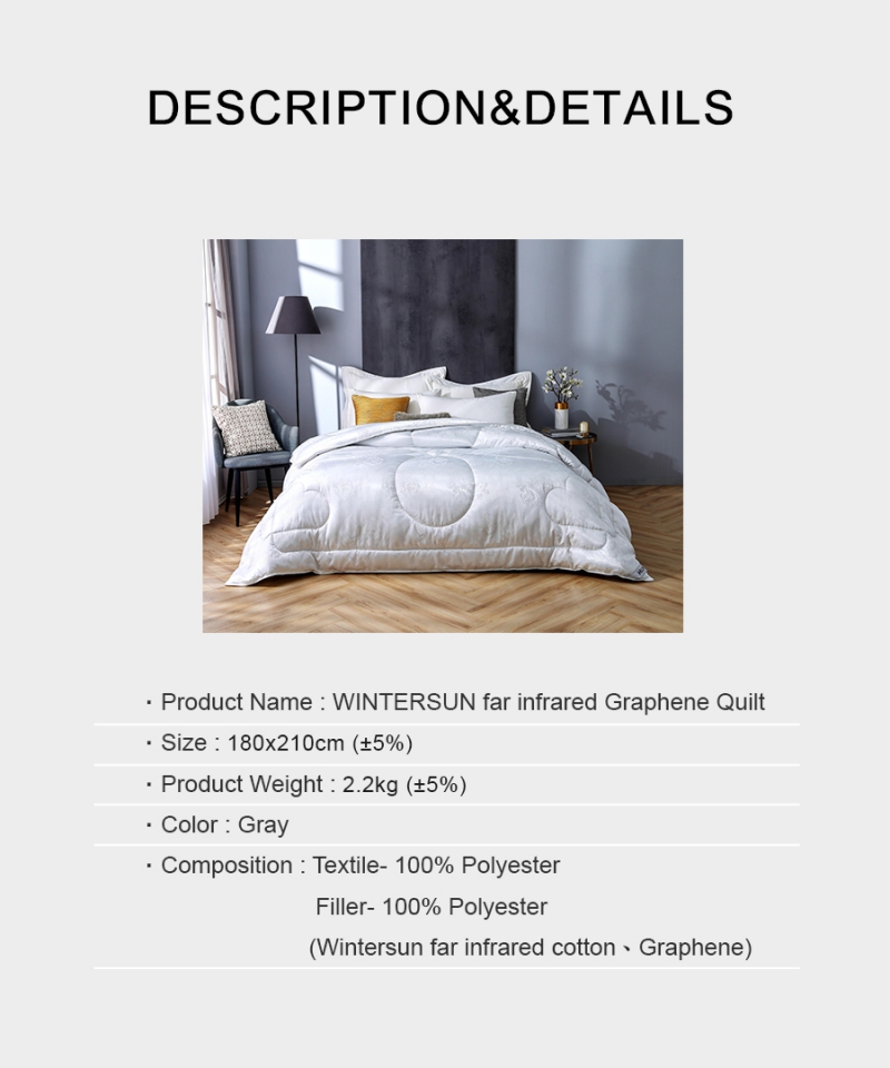 Nam Liong H&H|Wintersun|Quilt|Graphene|Zinc|Far Infrared|Antibacterial