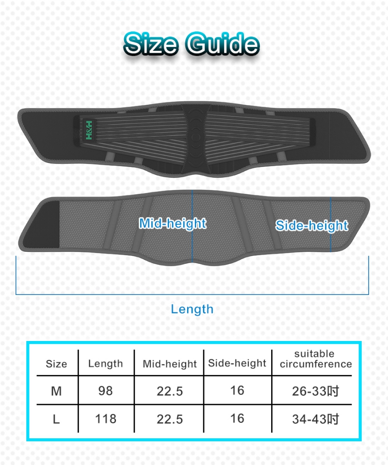 Nam Liong H&H|Graphene|Titanium|Germanium|Waist|Support