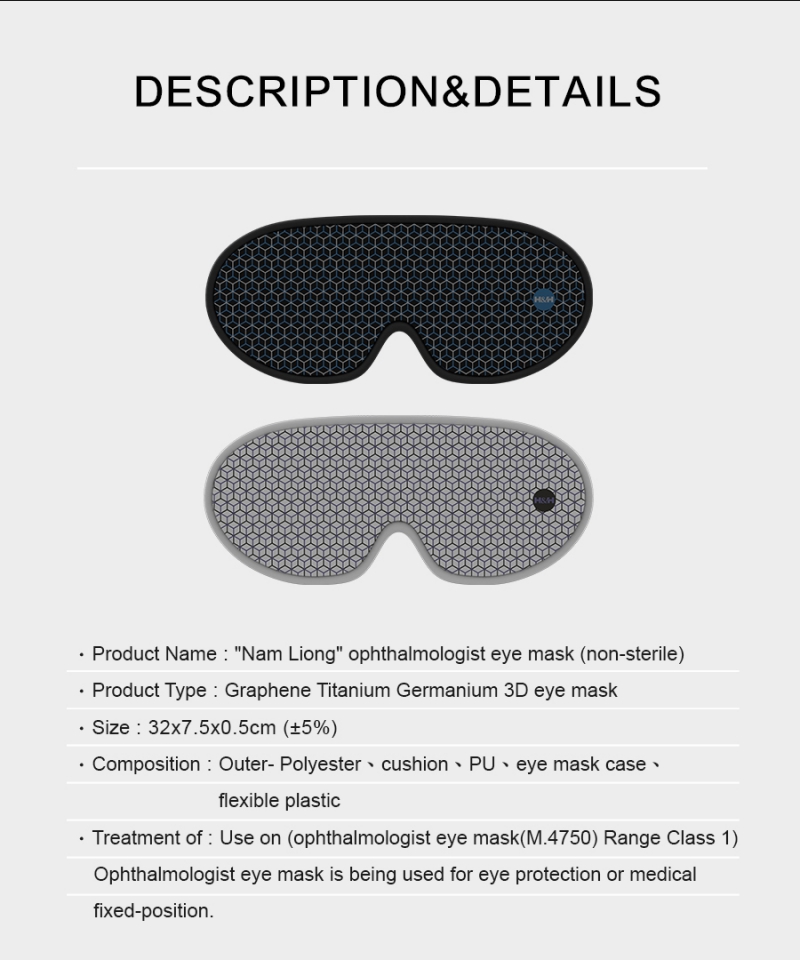 Nam Liong H&H|eye mask|Graphene|Titanium|Germanium